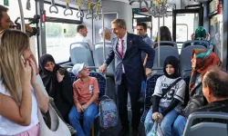 Sakarya metrobüs hattı genişletildi... Başkan Alemdar, vatandaşlarla birlikte yolculuk yaptı