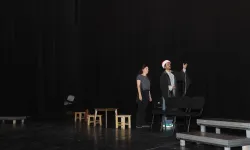 Tamer Karadağlı’dan Gaziantep Şehir Tiyatrosu’na ziyaret