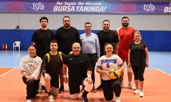 Bursa Nilüferli çalışanları filede ter döktü