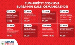 Cumhuriyet coşkusu Bursa’nın kalbinde atacak