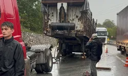 Düzce-Zonguldak bağlantı yolunda kaza!
