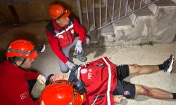 Düzce'de gerçeğini aratmayan tatbikat