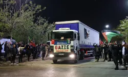 Kocaeli'nin ilk yardım tırları Gazze’ye uğurlandı
