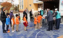 Konya Karaman'da Cansuyu Derneği'nden çorba ikramı