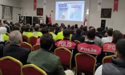 Konya’da emniyet mensuplarına 'Basın Kartı' bilgilendirmesi