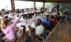 Minik kaşifler Leylek Göl Evi’nde