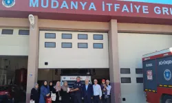 Saadet Partili kadınlardan Mudanya İtfaiyesi’ne ziyaret