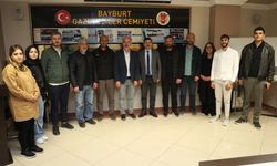 Bayburt Gazeteciler Cemiyeti'nde değerlendirme toplantısı