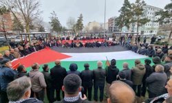 Bayburt’ta 'İsrail' protestosu: "Filistin halkı yalnız değil"