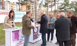 Bayburt’ta Kanserle Mücadelede Farkındalık Standı Açıldı