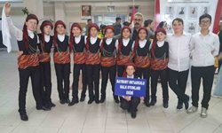 Bayburt Ortaokulu, Türkiye halk oyunları finallerinde beşinci oldu