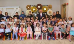 Bayburt’ta Kur’an Kursu öğrencileri karne sevinci yaşadı