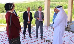 Aslandağı Bungalov Evleri Projesi Yabancı Heyete Tanıtıldı