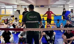 Bayburt’ta boks sporcularına bağımlılıkla mücadele eğitimi verildi