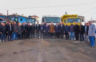 Aydıntepe’de İş Makinesi Garajı Hizmete Açıldı