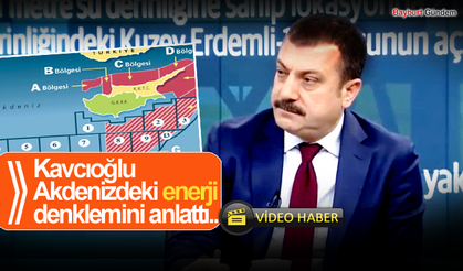 Kavcıoğlu Akdenizdeki enerji denklemini anlattı..