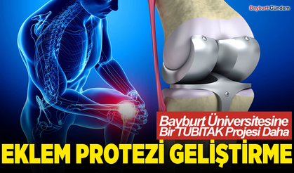 Bayburt Üniversitesine Eklem Protezleri için proje