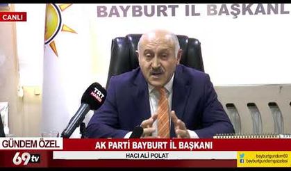 AK Parti İl Başkanı açıklamalarda bulundu.