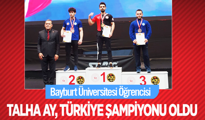 Talha Ay, Türkiye Şampiyonu oldu