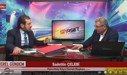 Bayburt Pamuktaş Köyü Dernek Başkanı Sadettin Çelebi