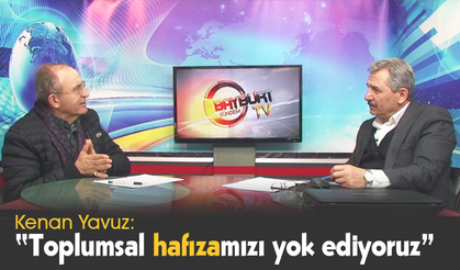 Kenan Yavuz,Bayburt’un Kültürel hayatı hakkında düşüncelerini paylaştı.