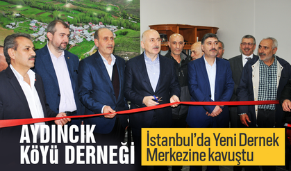 Aydıncık derneği,İstanbul Güngören’de yeni mekanına kavuştu