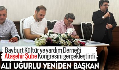 Bayburt Kültür ve yardım Derneği Ataşehir Şube Kongresini gerçekleştirdi.