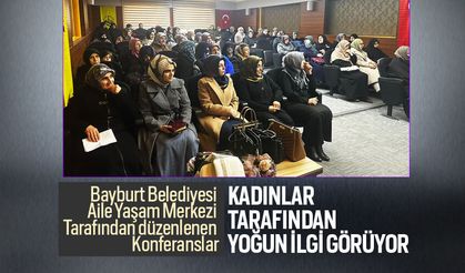 AYM Konferansları kadınlar tarafından yoğun ilgi görüyor