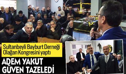 Sultanbeyli Bayburt Derneği olağan Kongresini yaptı