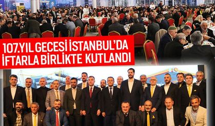 107.Yıl Kurtuluş programı, İstanbul’da İftarla birlikte kutlandı.