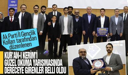 Kur’an-ı Kerim’i güzel okuma yarışmasında dereceye girenler belli oldu