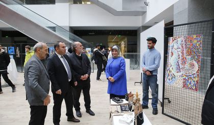 40 sanatçıdan oluşan Uluslararası Karma Sergi