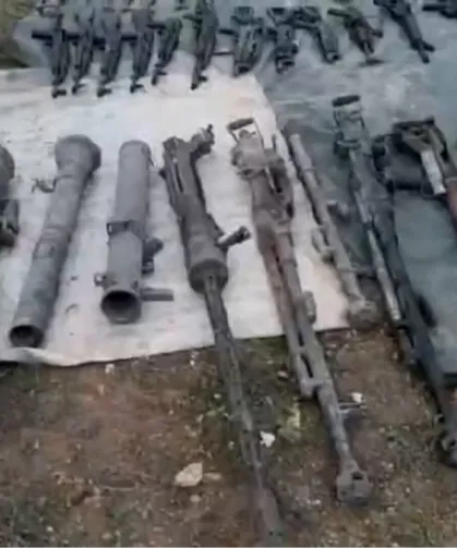 Pençe-Kilit'te teröristlere ait mağara imha edildi