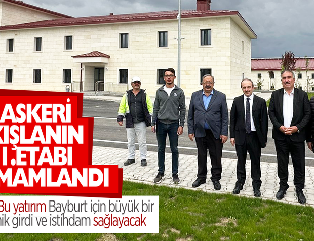 Arpalıda,Askeri kışlanın 1.etabı tamamlandı