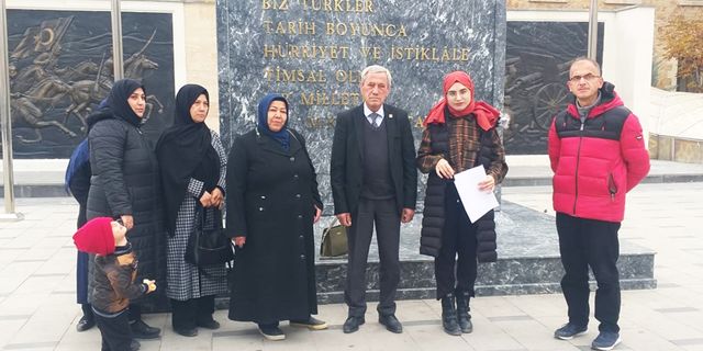 Bayburt CHP Kadın kollarından,Kadına yönelik şiddete karşı açıklama