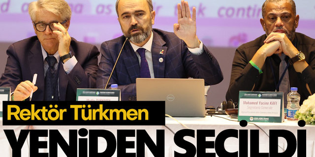 Türkmen Konfederasyon Başkanlığına Yeniden Seçildi