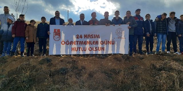 Bayburt’ta 1000 Fidan Toprakla Buluştu