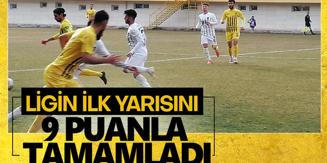 Bayburtözelidarespor ligin ilk yarısını 9 puanla tamamladı
