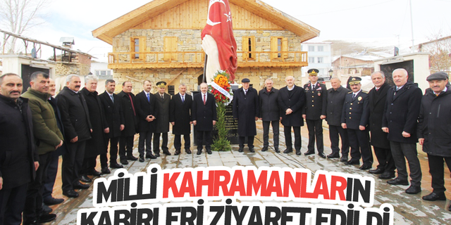 21 Şubat’ta Milli kahramanların kabirleri ziyaret edildi