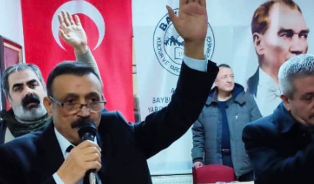 Ankara Bayburt Derneği 'Adnan Bayram' dedi