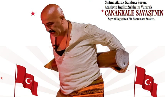 Bayburtlu Tiyatro Sanatçısı “Seyit Onbaşı ”oyunuyla sahne alacak