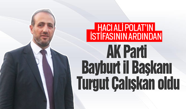 AK Partinin yeni İl Başkanı Turgut Çalışkan