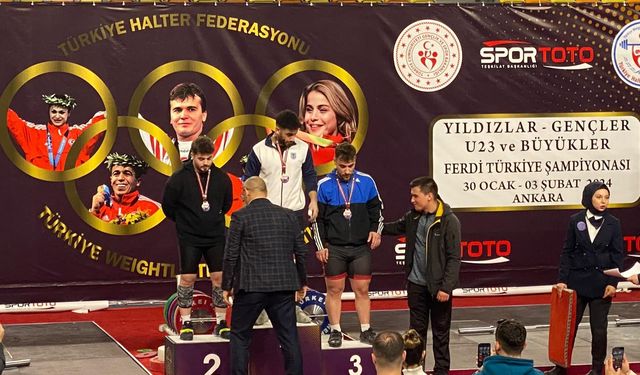 Bayburt Üniversitesi, Türkiye Halter Şampiyonasını Madalyalar ve Derecelerle Tamamladı