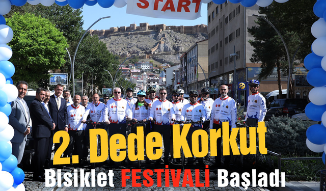 Bayburt’ta,2. Dede korkut bisiklet festivali başladı