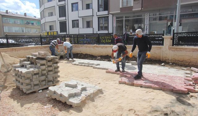 Bayburt belediyesi çalışma temposunu yükseltti