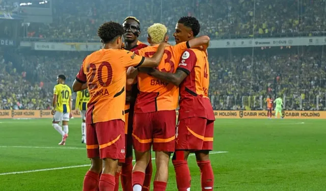 Galatasaray deplasmanda Fenerbahçe'yi mağlup etti