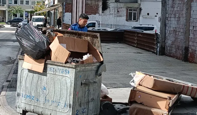 Düzce'de çevreyi kirletti... Kameralardan kaçamadı!