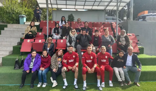 Edirneli özel gereksinimli sporcular Edirne ASKF ile Galatasaray Spor Kulübü'nü ziyaret etti