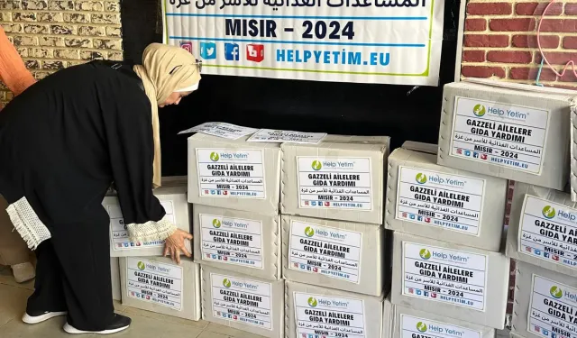 Help Yetim, Mısır’da Gazze’den gelen Filistinlilere yardım eli uzattı