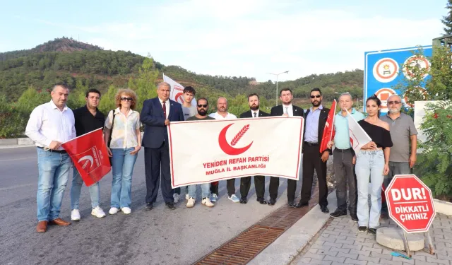 Yeniden Refah Muğla’dan Göcek Tüneli zamlarına tepki